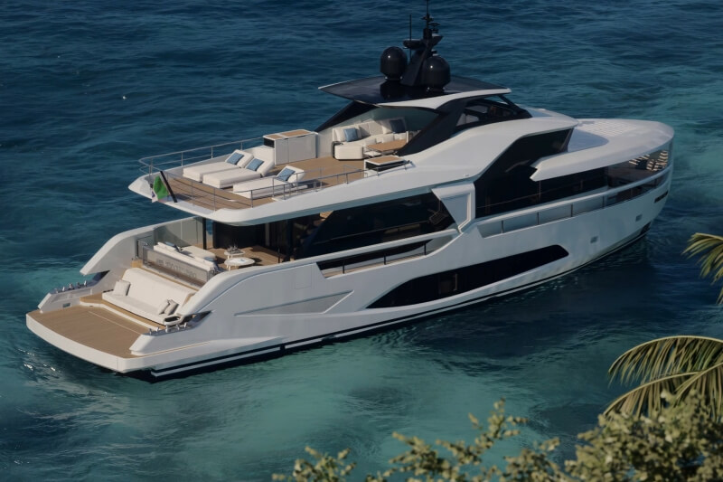 ferretti yacht infinito 80 indonesia tenggara marine 1