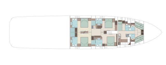 riva 110 dolcevita flybridge layout lowerdeck buy yacht indonesia