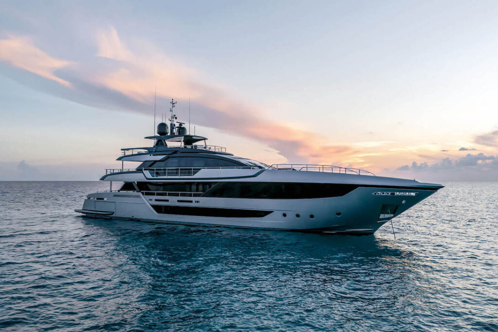 riva 130' bellissima new exterior exclusive yacht broker indonesia tenggara marine