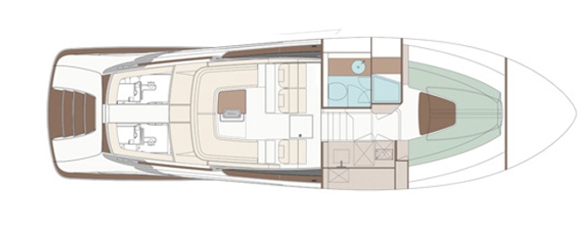 riva rivamare open layout lowerdeck buy yacht indonesia bali