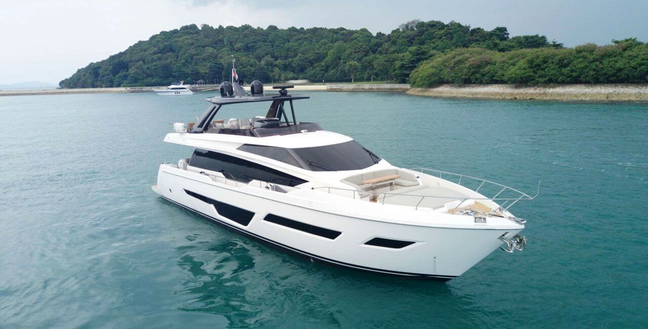 preowned ferrettii yacht 780 2021 16