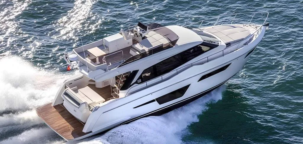 ferretti yachts 500 prewoned 2022 forsale indonesia tenggara marine
