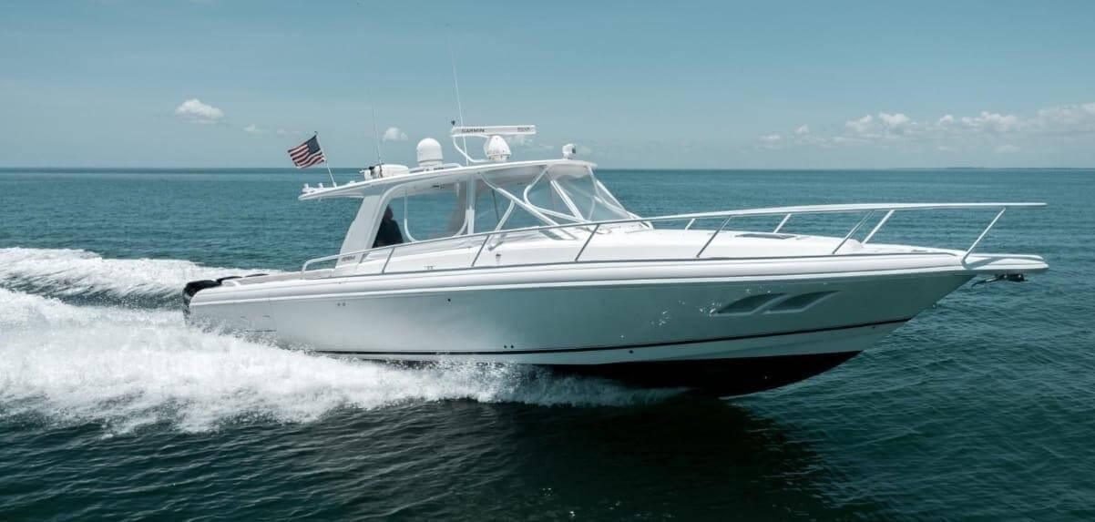 intrepid 390 preowned 2008 tenggara marine