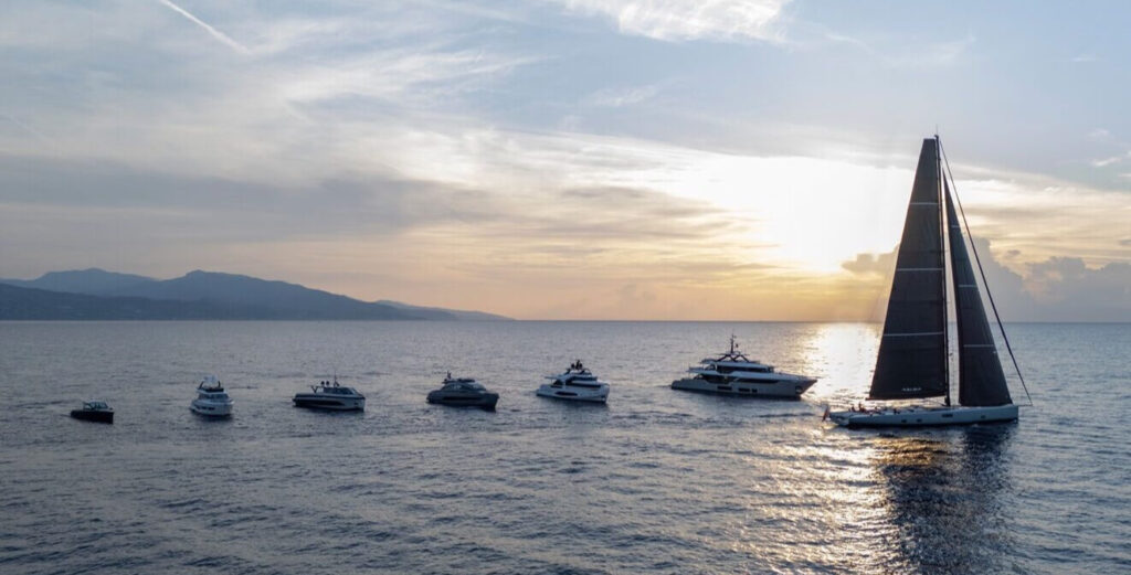 monaco ferretti event sails