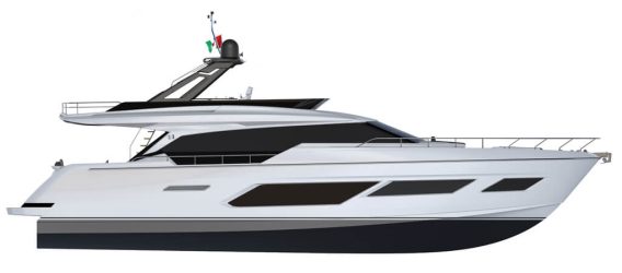 ferretti yachts flybridge 720 layout profile authorized yacht broker indonesia