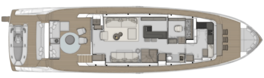 ferretti yachts infynito 80 project layout main deck opt indonesia yacht brokerage