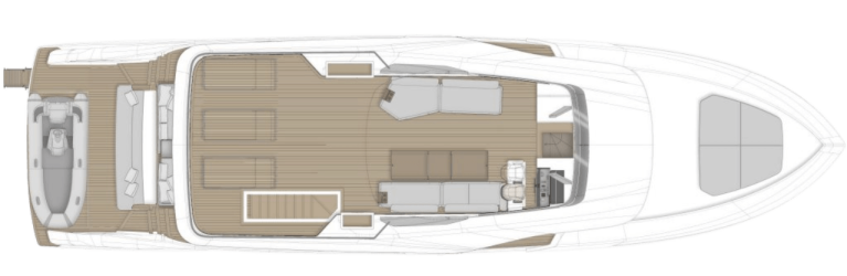 ferretti yachts infynito 80 project layout sun deck indonesia yacht brokerage